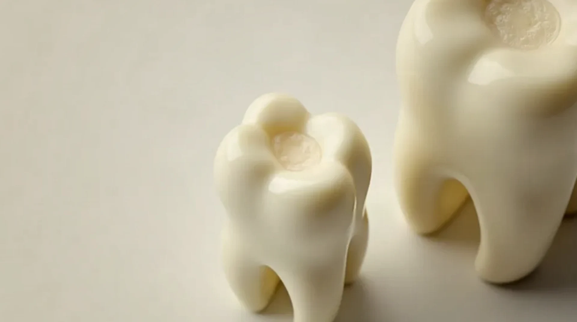 Porcelain onlay restoration, AI-generated illustration, not a patient